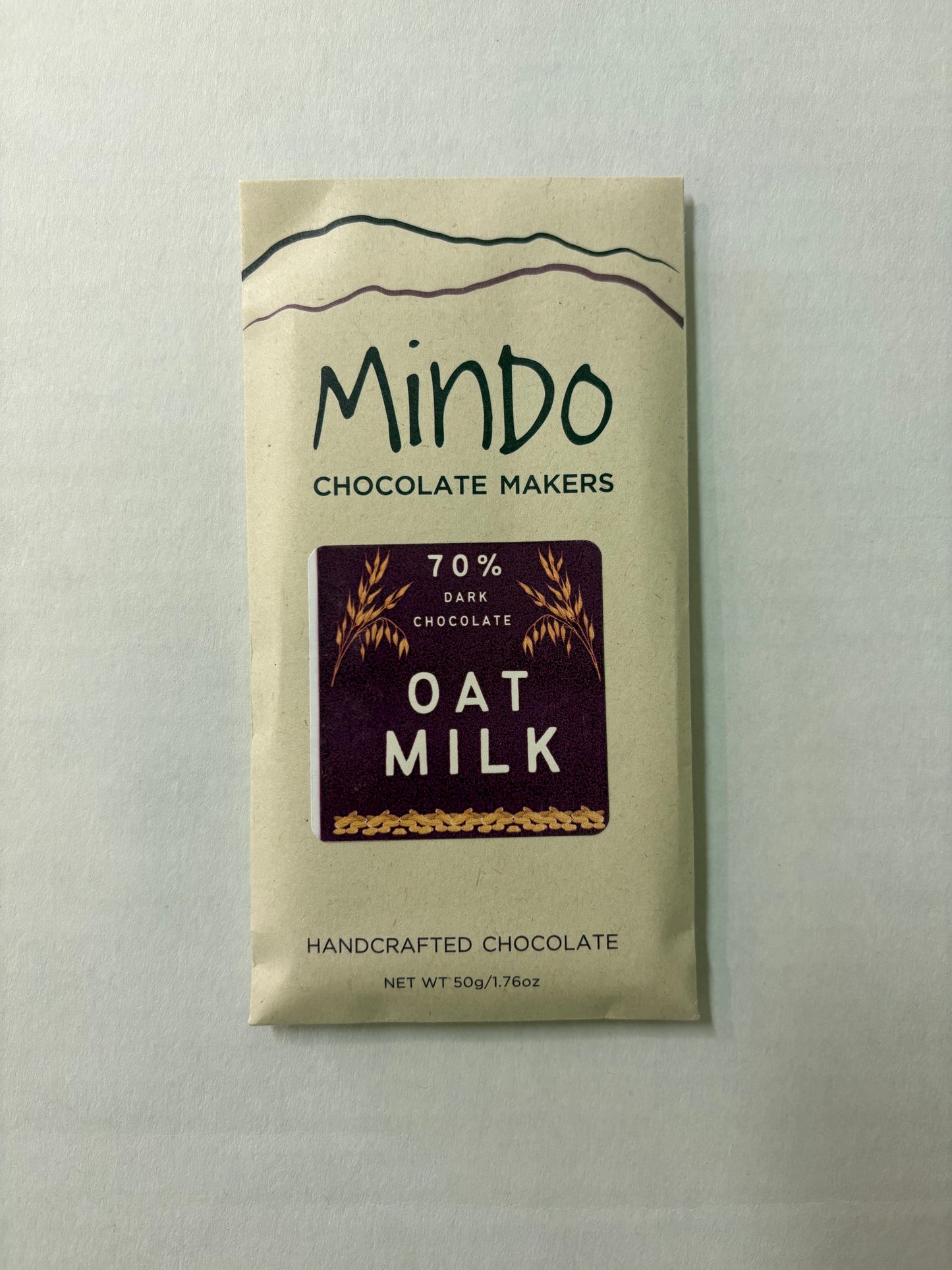 Dark Oat Milk 70% Chocolate bar