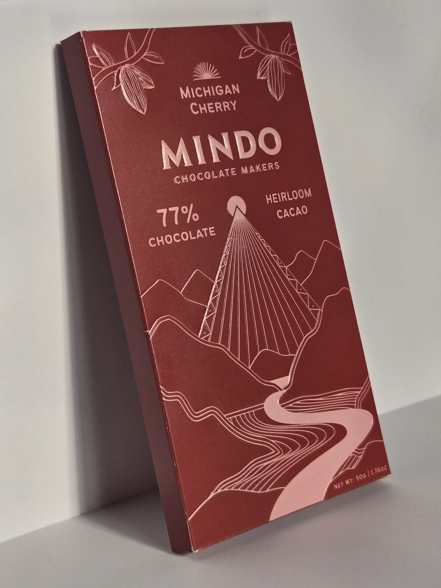 77% Chocolate "Michigan Cherry" Bar