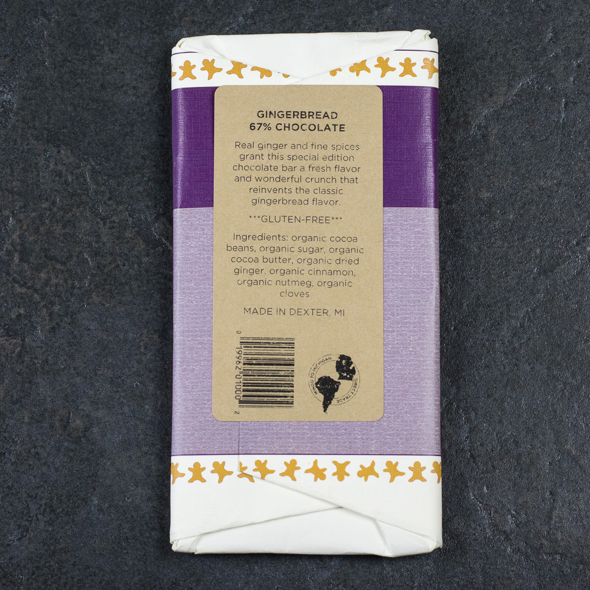 Barra de chocolate con pan de jengibre | Disponible en octubre de 2021