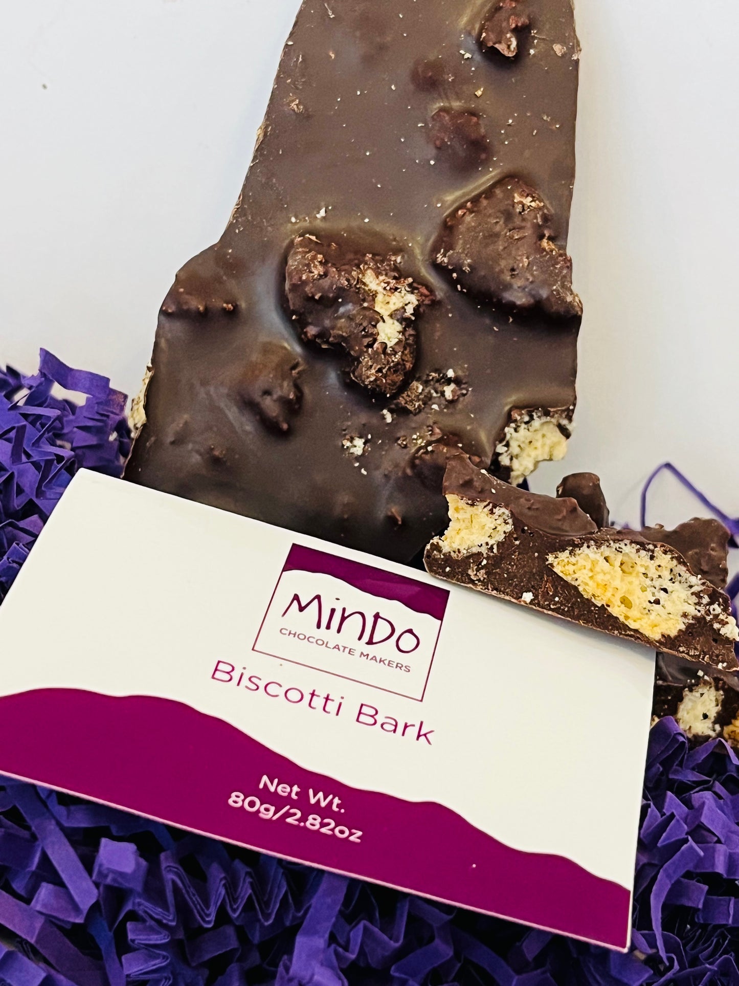 Biscotti Dark Chocolate Bark