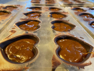 The Himalayan Heartbreaker: 67% Dark Chocolate Filled with In-House Made Golden Caramel