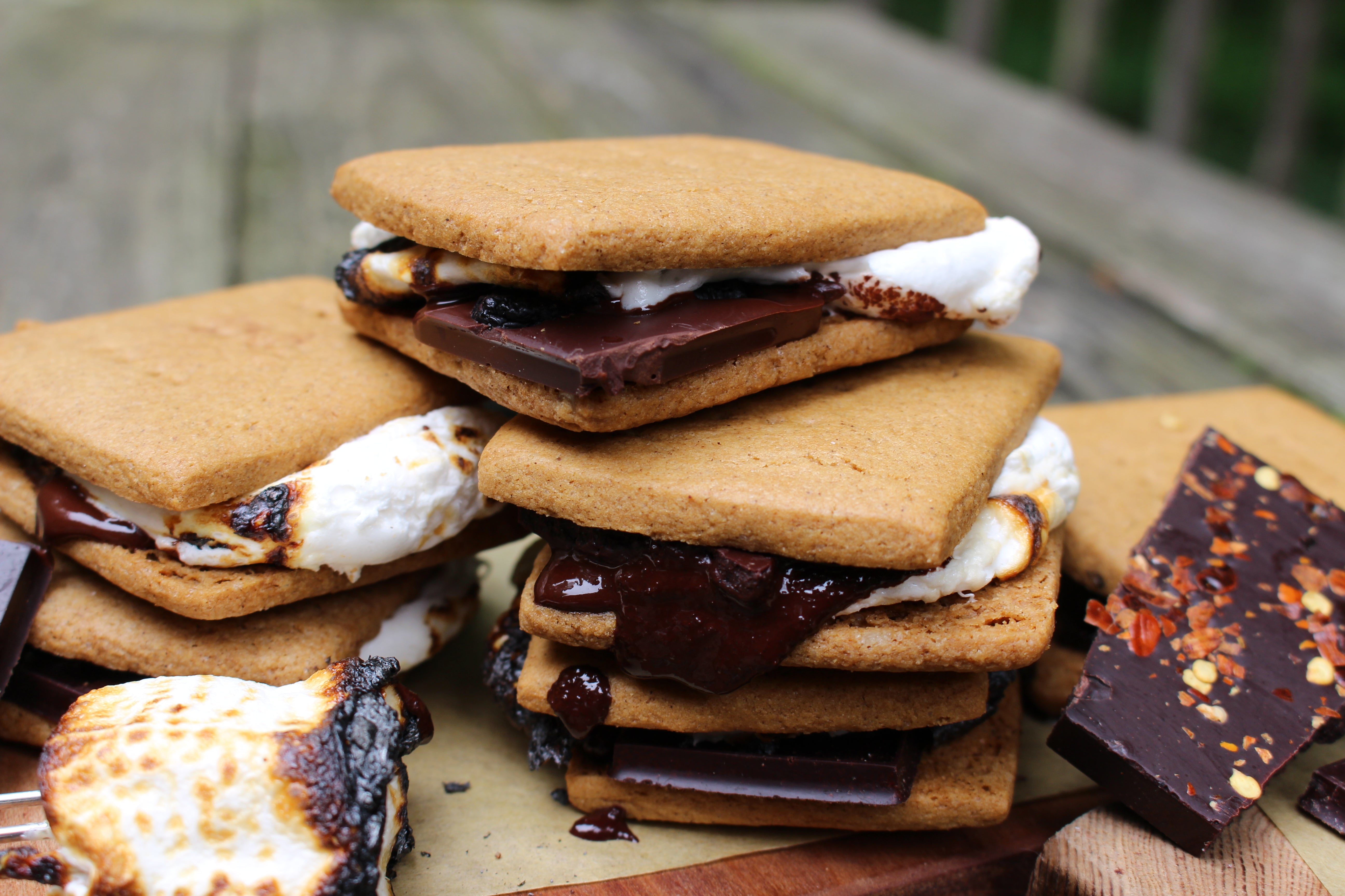 Best-Ever Rustic Chocolate S’mores