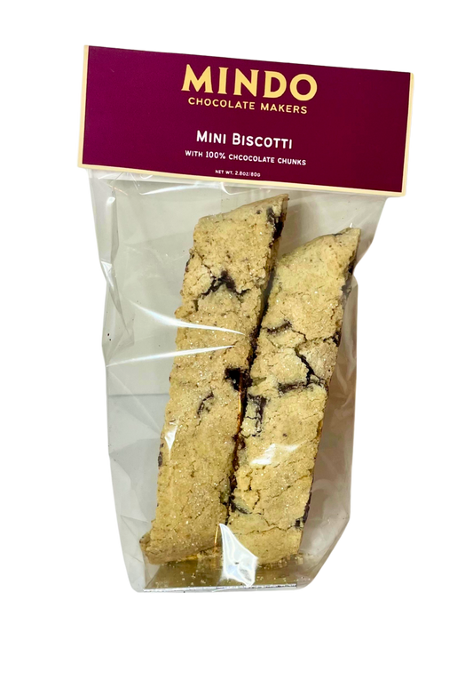 100% Chocolate Chunk Biscotti