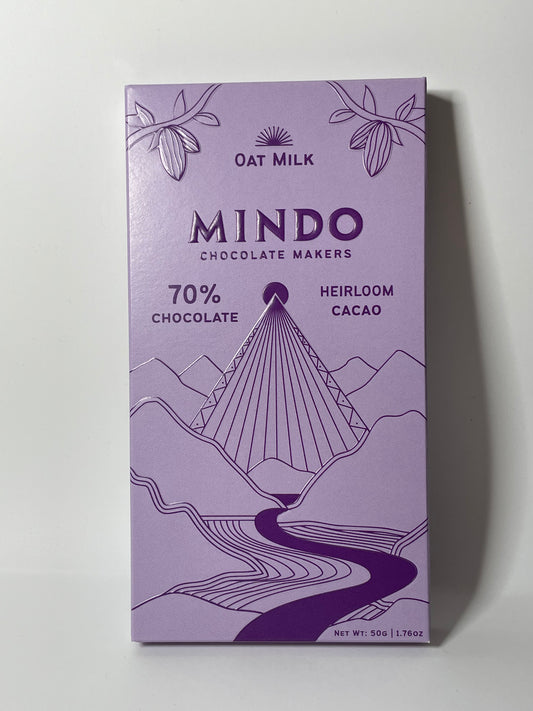 Dark Oat Milk 70% Chocolate bar