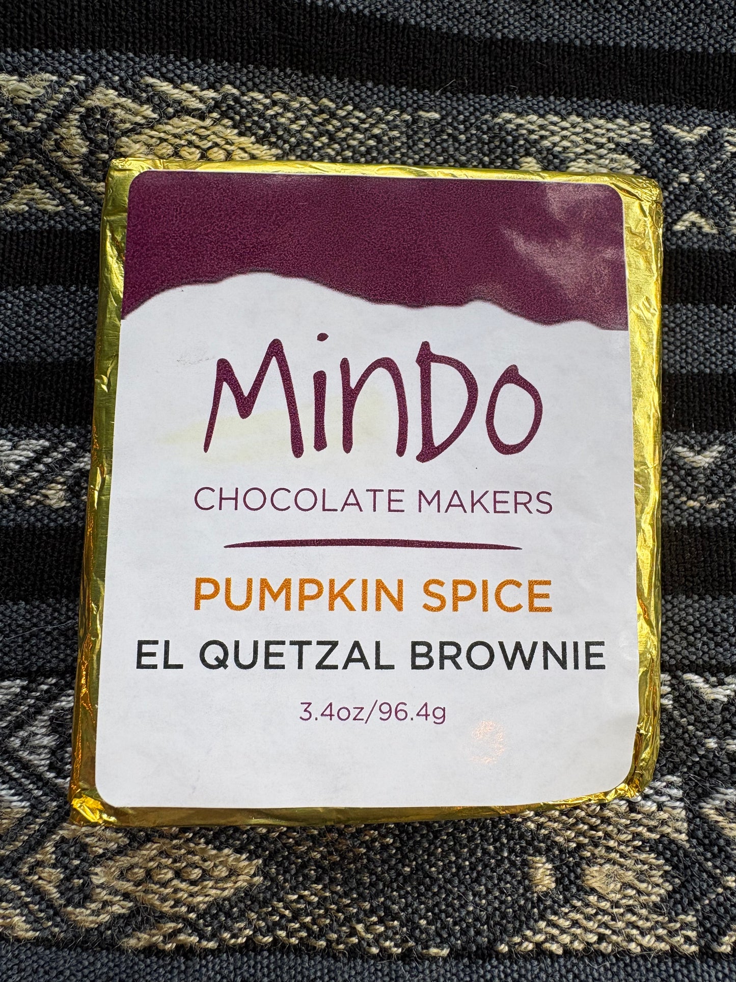 Pumpkin Spice Brownie