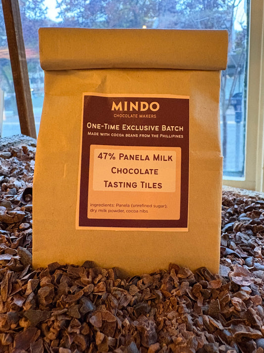 47% Panela Milk Chocolate - Tasting Tiles
