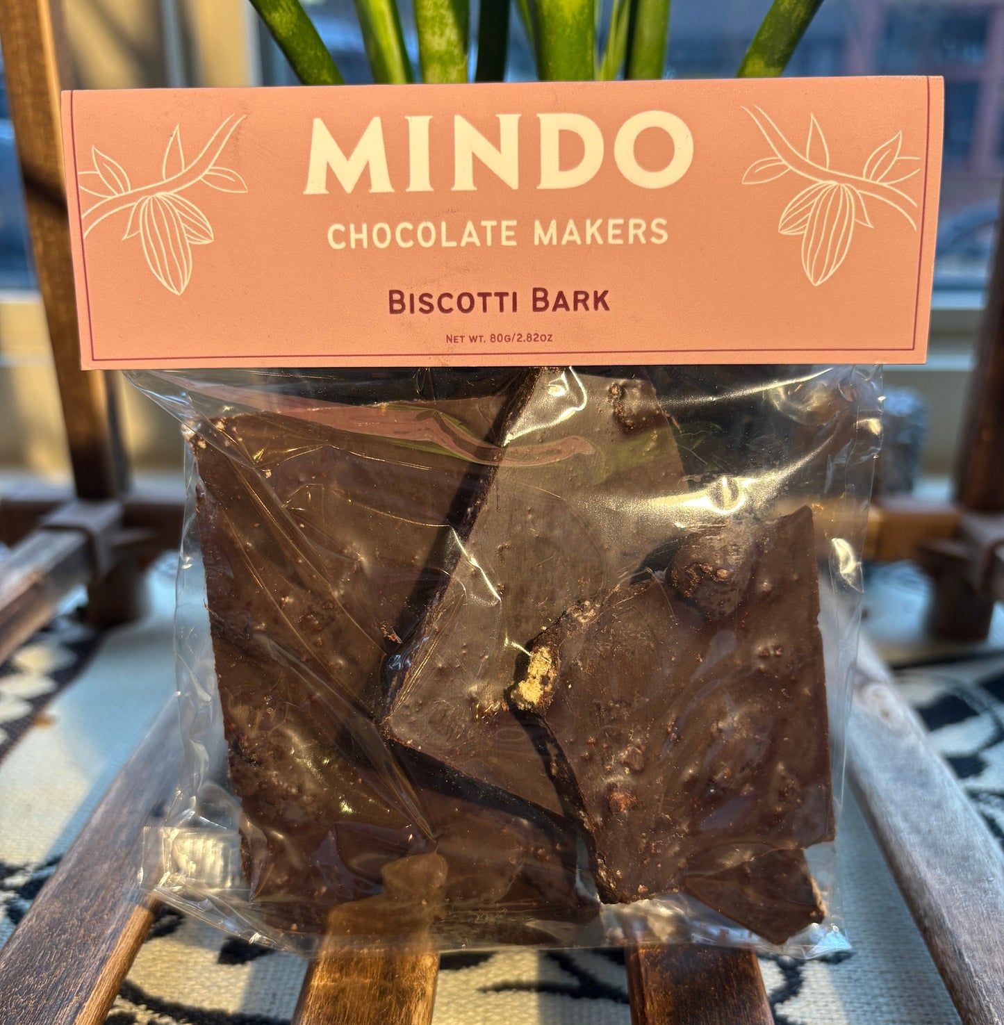 Biscotti Dark Chocolate Bark