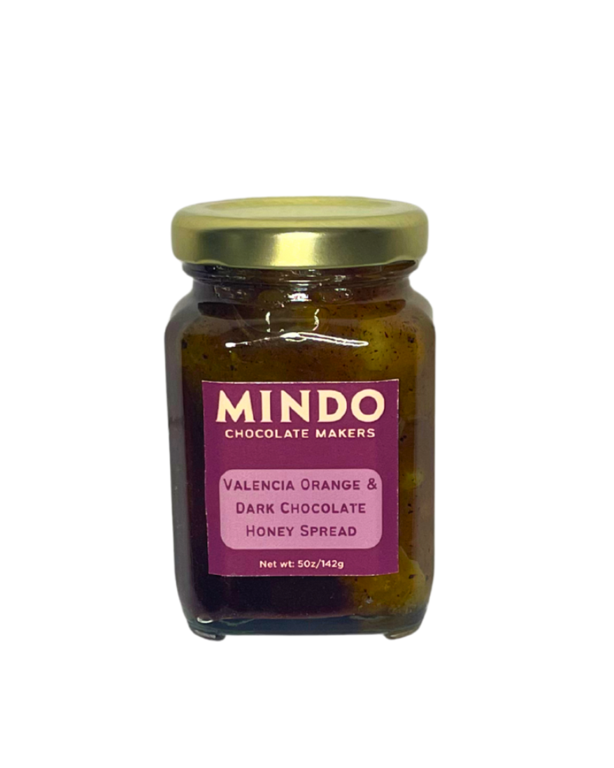 Valencia orange marmalade and chocolate honey paste