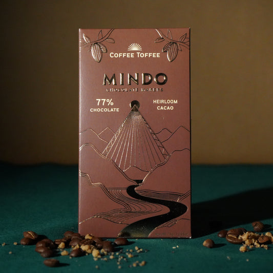 77% Chocolate "Coffee Toffee" Bar