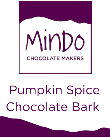 Pumpkin Spice Dark Chocolate Bark | 67% Cacao