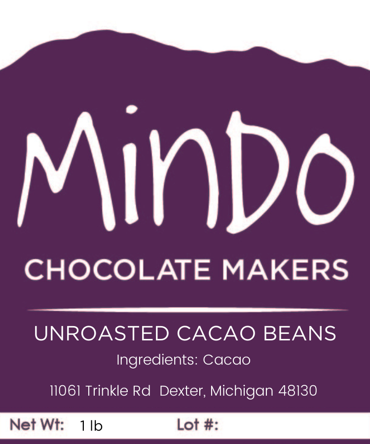 Whole Bean Unroasted Cacao Beans | 100% Raw Cacao