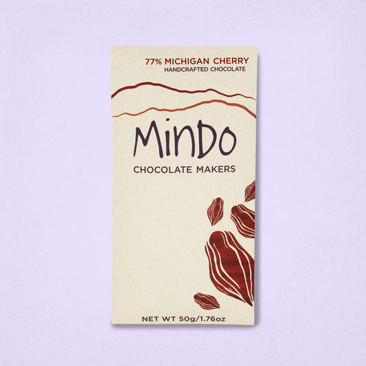 Michigan Cherry Chocolate Bar | 77% Cacao