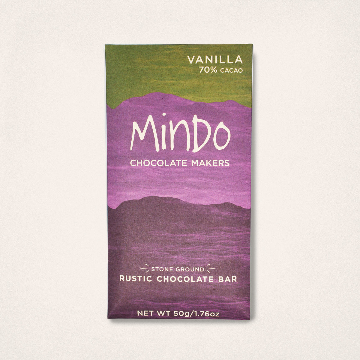 70% Chocolate "Rustic Vanilla" Bar