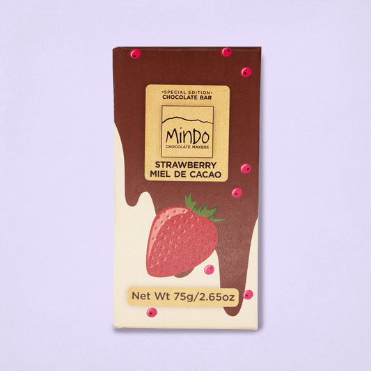 Strawberry-Miel de Cacao Milk Chocolate Bar | Special Edition